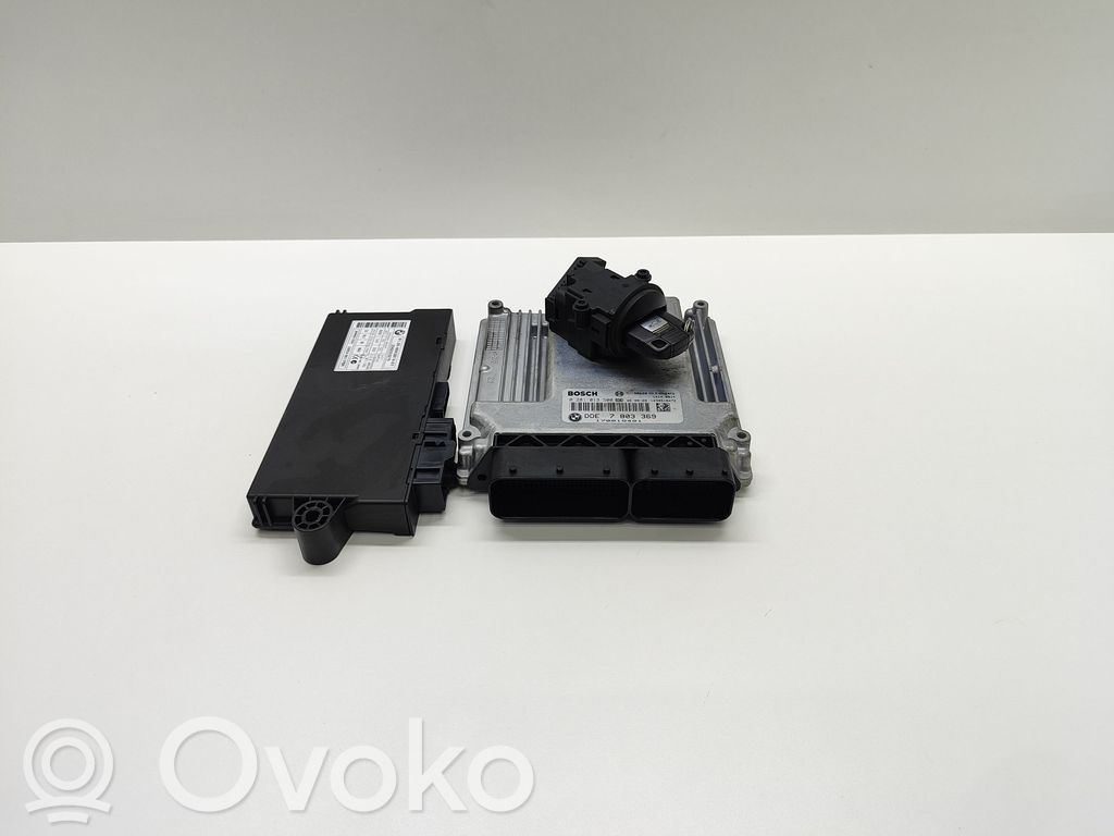 BMW 5 E60 E61 Aizdedzes ECU komplekts 