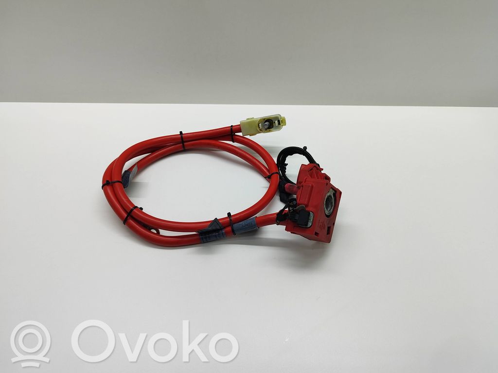 BMW 5 E60 E61 Plus / Klema / Przewód akumulatora 