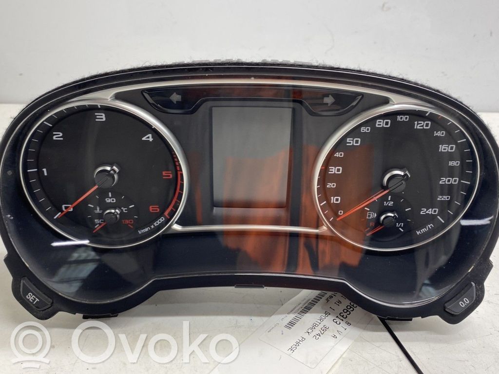 Audi A1 Vitezometru (grup de instrumente) 