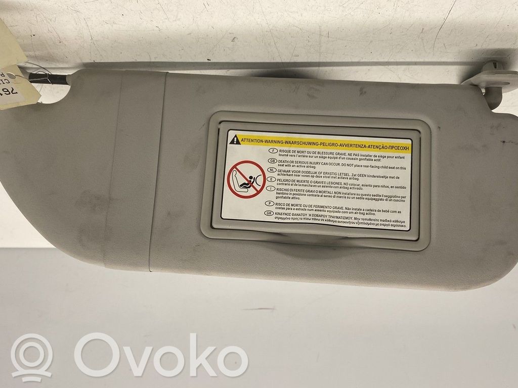 Citroen C3 Sun visor 