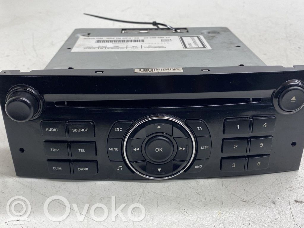Peugeot 407 Unitate principală radio/CD/DVD/GPS 