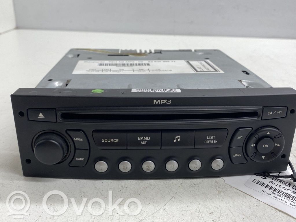 Citroen C5 Unitate principală radio/CD/DVD/GPS 