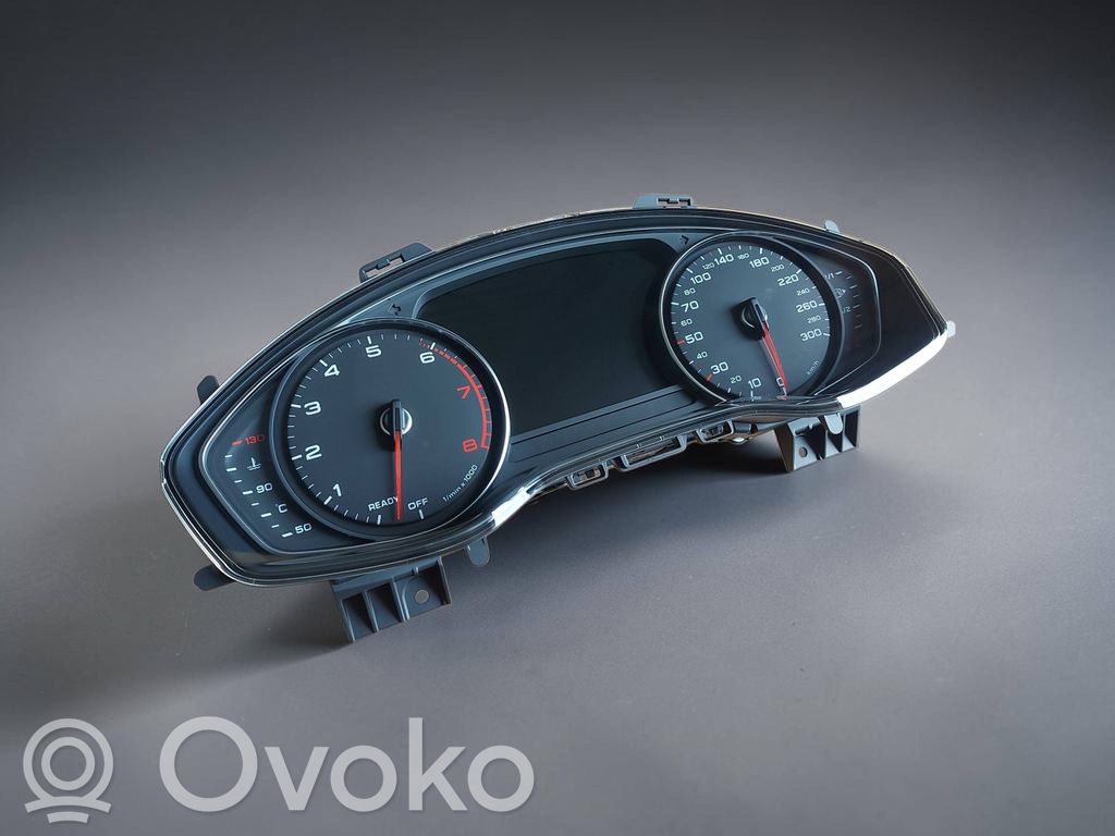 Audi A4 S4 B9 8W Geschwindigkeitsmesser Cockpit 