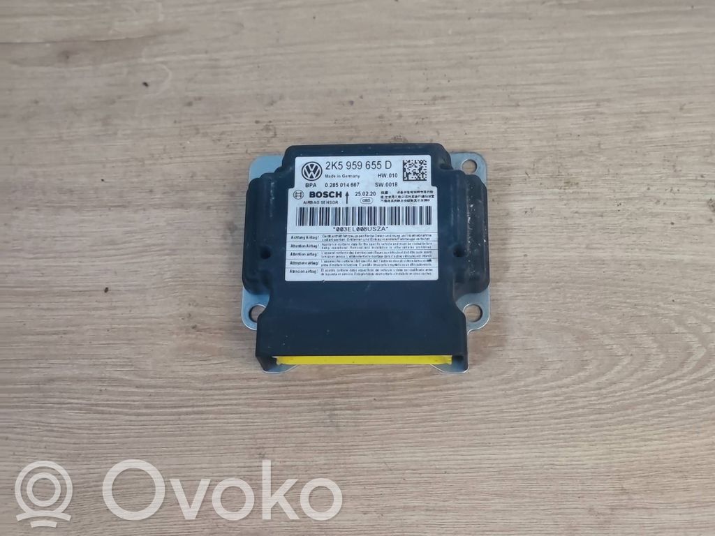 Volkswagen Caddy Sterownik / Moduł Airbag 