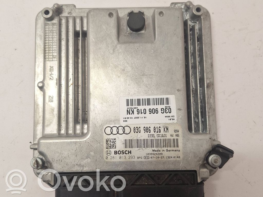 Engine control unit/module   8L0906680,03G906016KN,0281013293