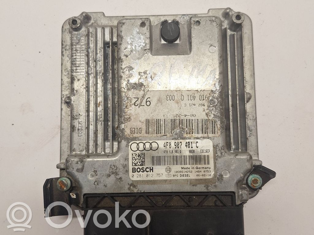 Audi A6 S6 C6 4F Engine control unit/module 
