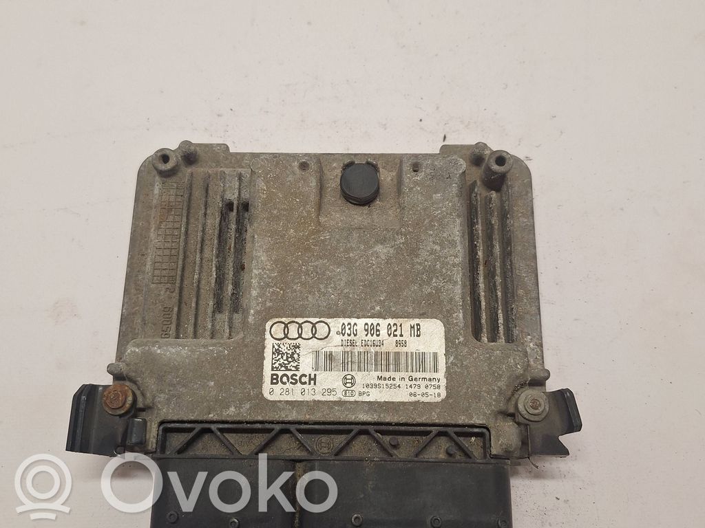Audi A3 S3 8P Engine control unit/module 