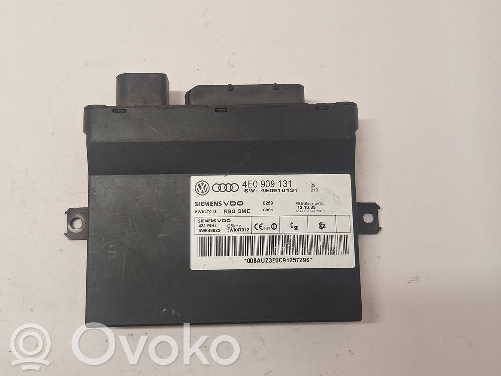 Audi A8 S8 D3 4E Module confort 