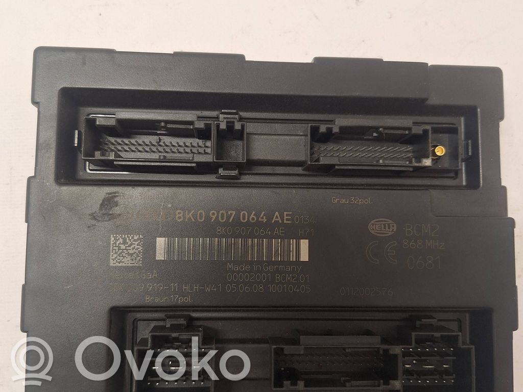 Audi A4 S4 B8 8K Módulo de confort/conveniencia 