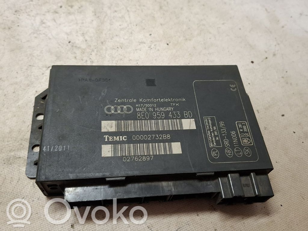 Audi A4 S4 B6 8E 8H Módulo de confort/conveniencia 