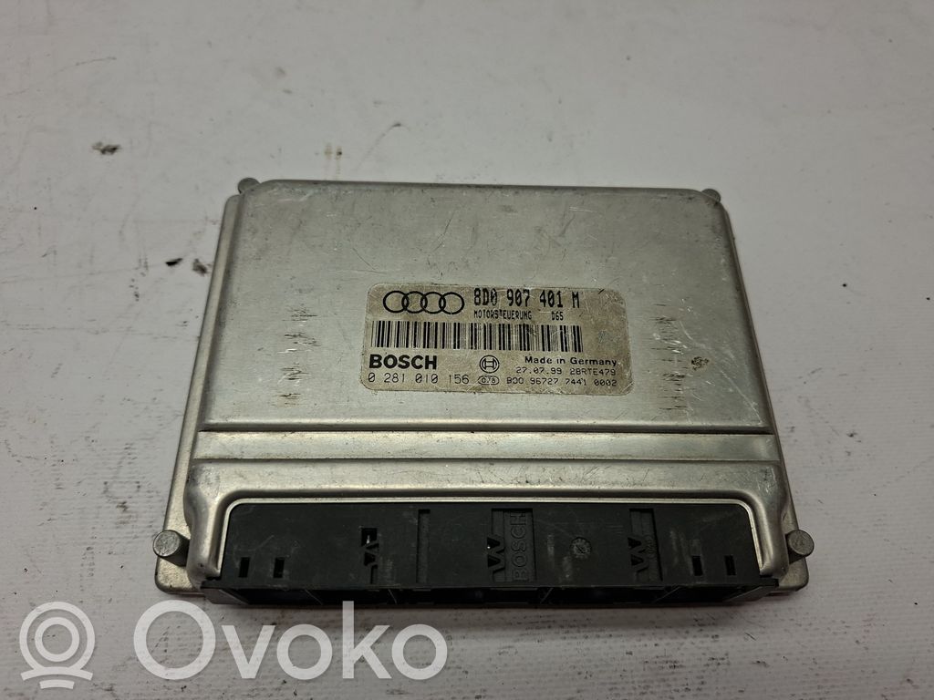 Engine control unit/module   8D0907401M,0281010156
