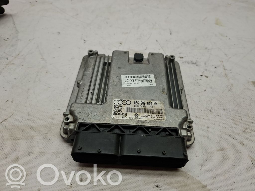 Audi A3 S3 8P Unitate/modul de control motor 