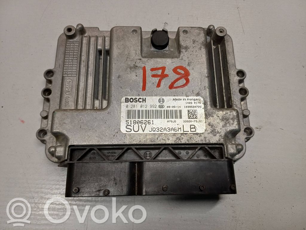 Suzuki SX4 Engine control unit/module 