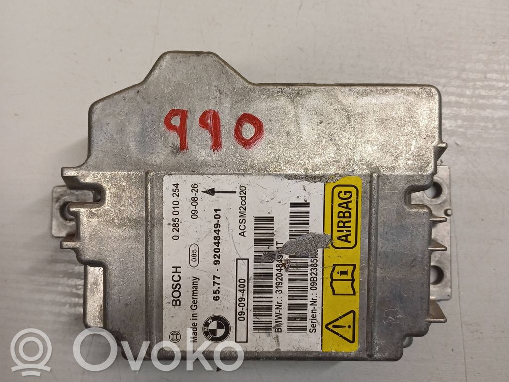 BMW X6 E71 Airbag control unit/module 