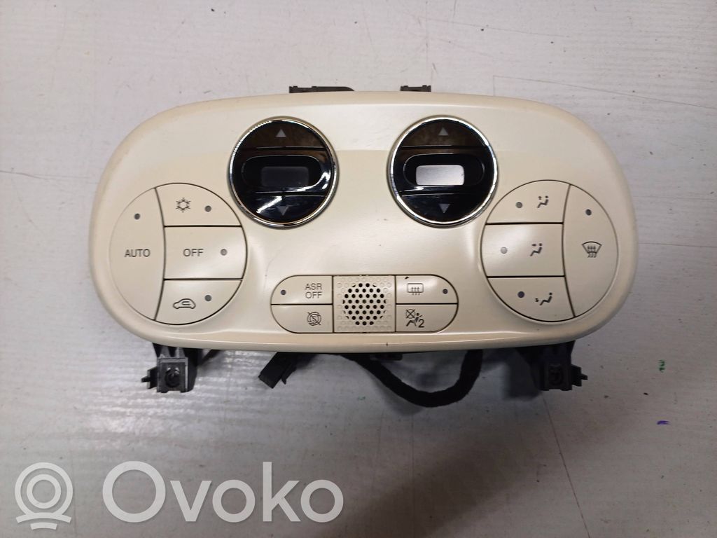 Fiat 500 Climate control unit 