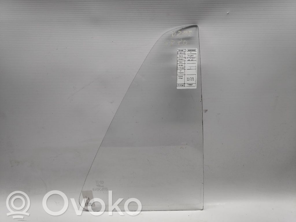 Peugeot 205 Rear door window glass 