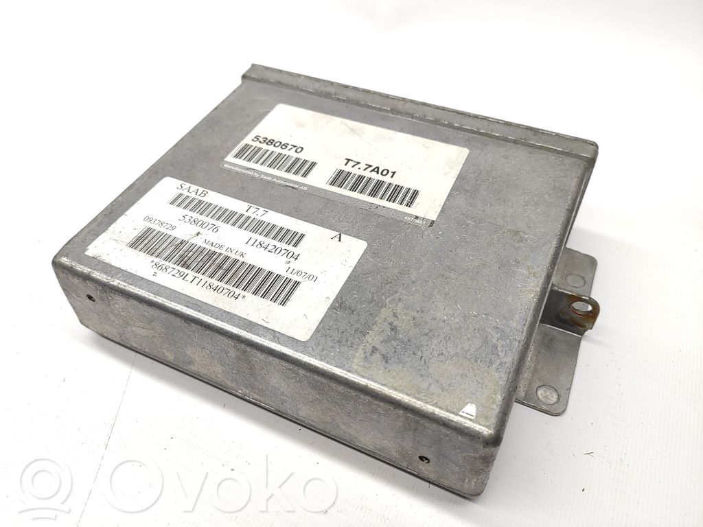 Saab 9-5 Блок управления двигателя 