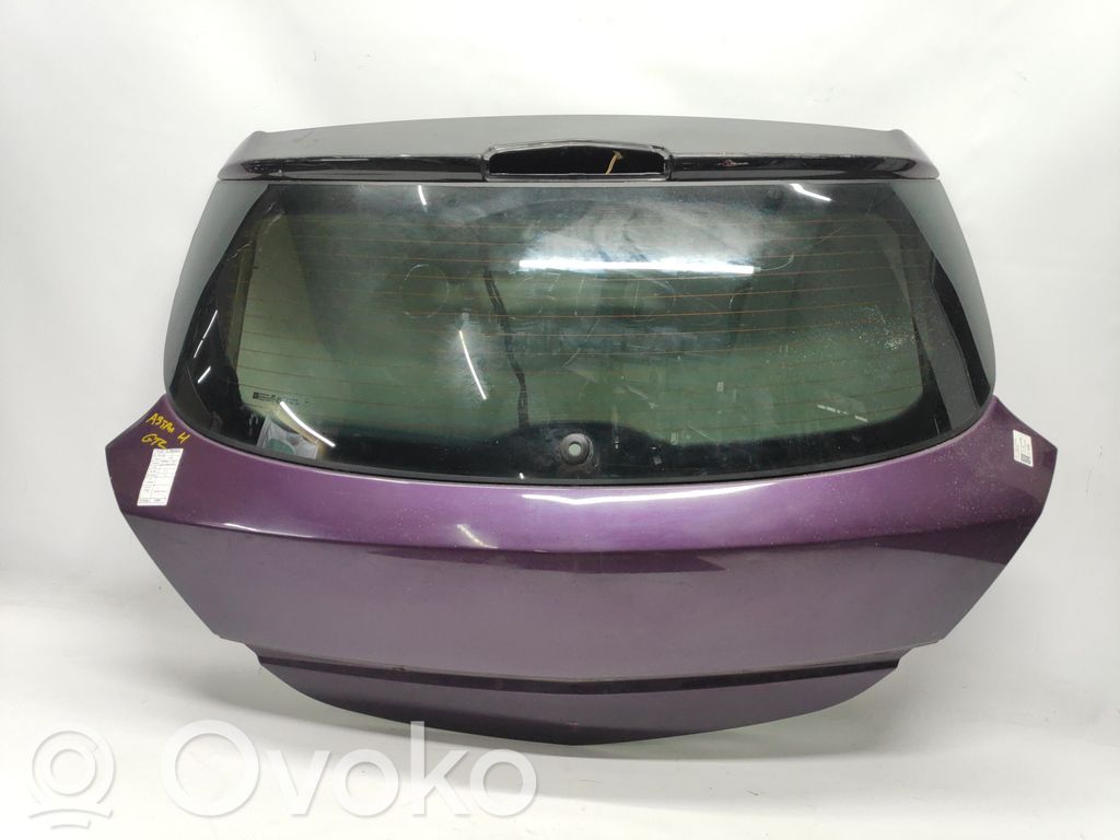 Opel Astra H Tylna klapa bagażnika 