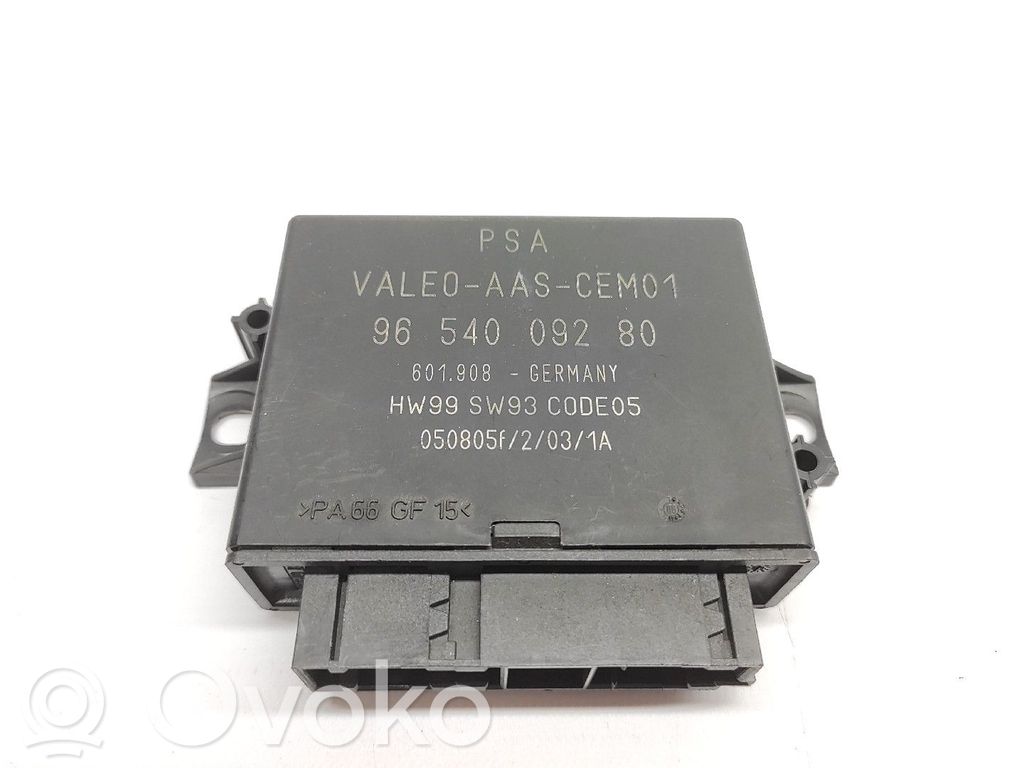 Citroen C3 Parking PDC sensor display screen 