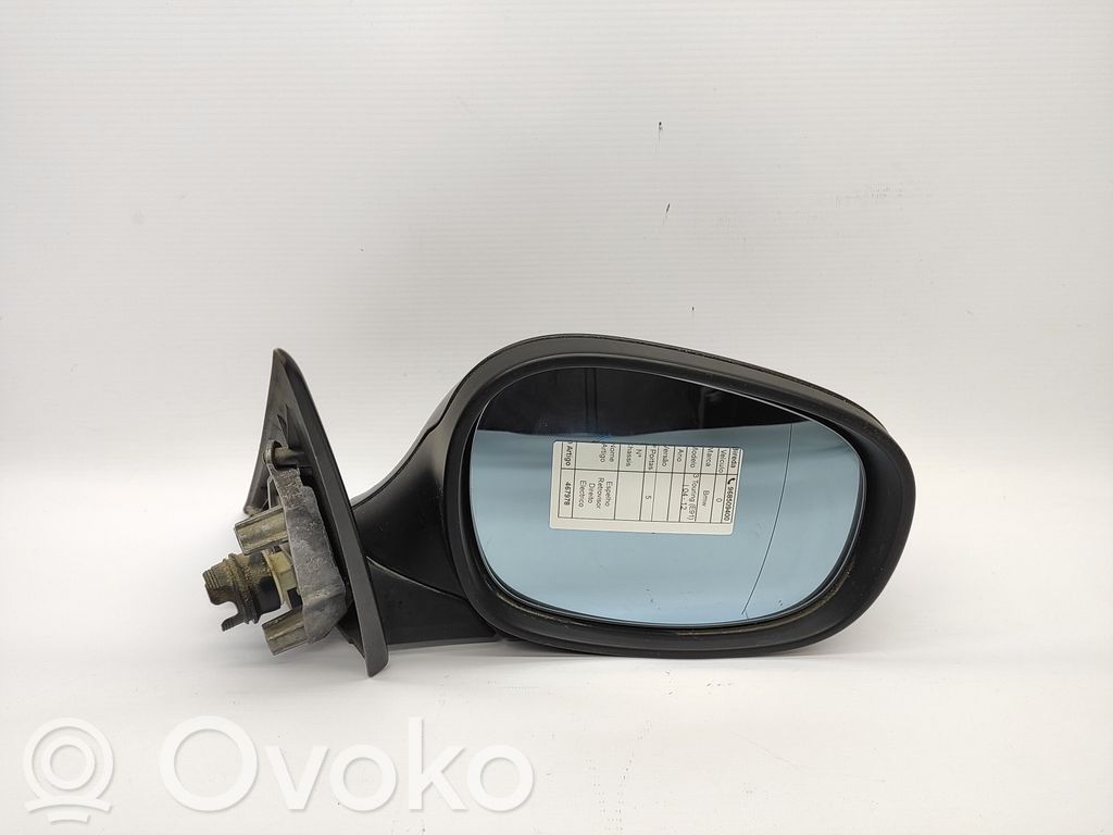 Espejo lateral eléctrico de la puerta delantera   51167268262,51167158902,F0142114,FICHADE5PINOS,VIDROAZUL