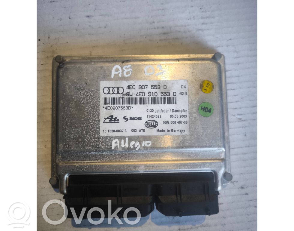 Audi A8 S8 D3 4E Suspension control unit/module 