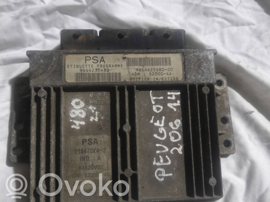 Peugeot 206 Engine control unit/module 