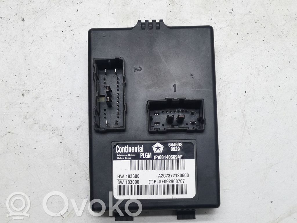 Unidad de control/módulo del maletero/compartimiento de carga   A2C7372120600