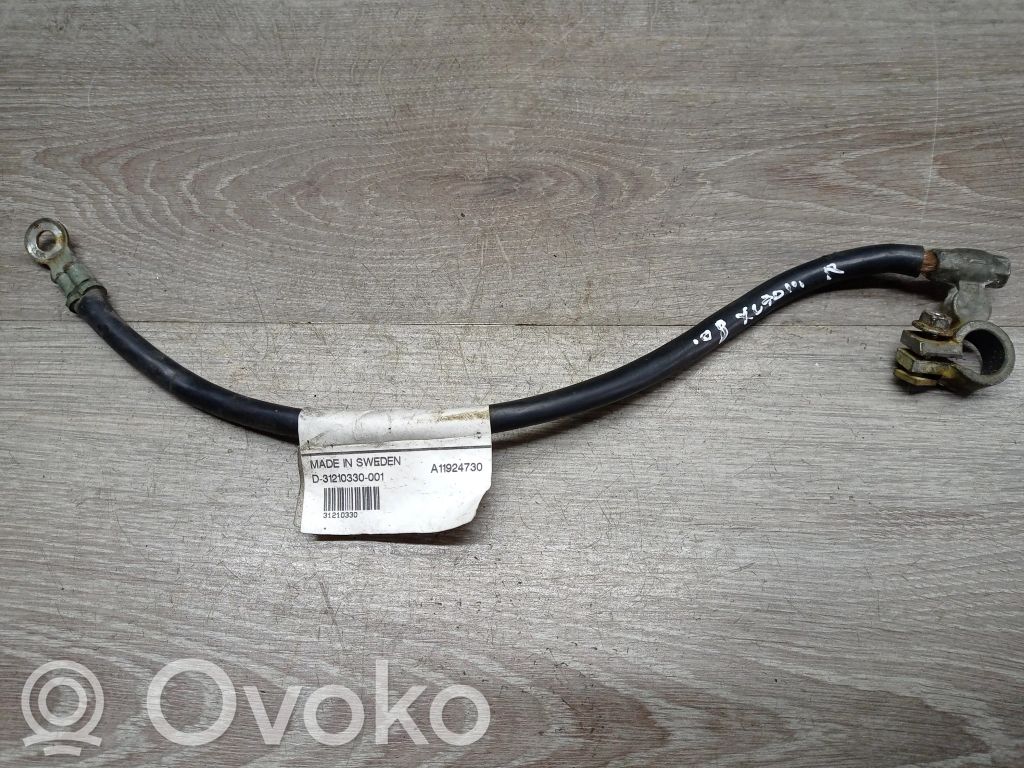 Volvo XC70 Cable negativo de tierra (batería) 