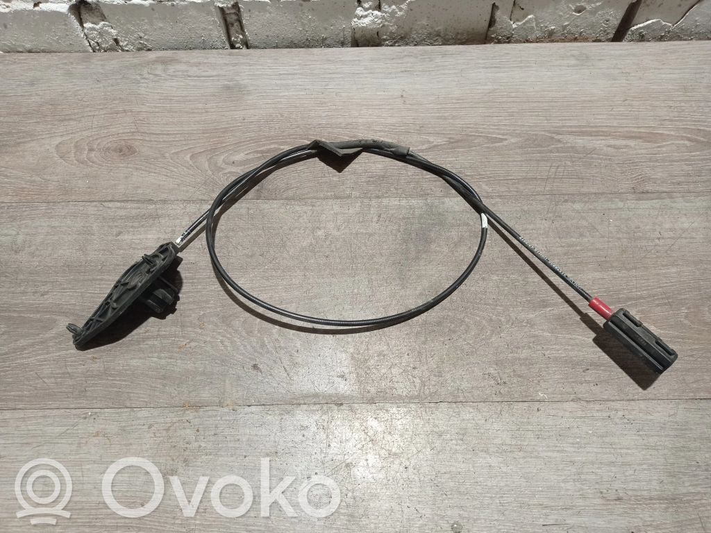 Engine bonnet/hood lock release cable   31278800