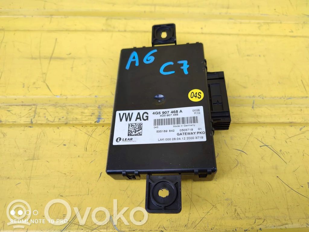Módulo de control Gateway   4G5907468A