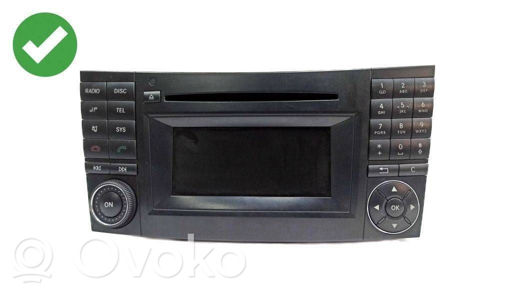 Mercedes-Benz E W211 Radio/CD/DVD/GPS head unit 