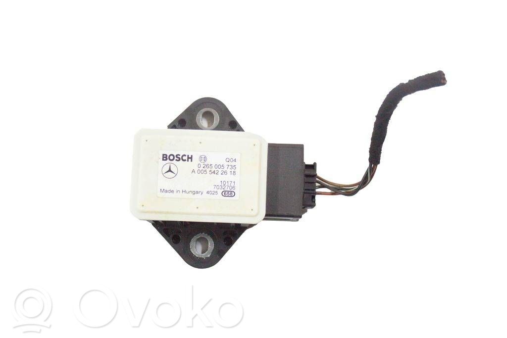 Mercedes-Benz E W212 ESP (elektroniskās stabilitātes programmas) sensors (paātrinājuma sensors) 