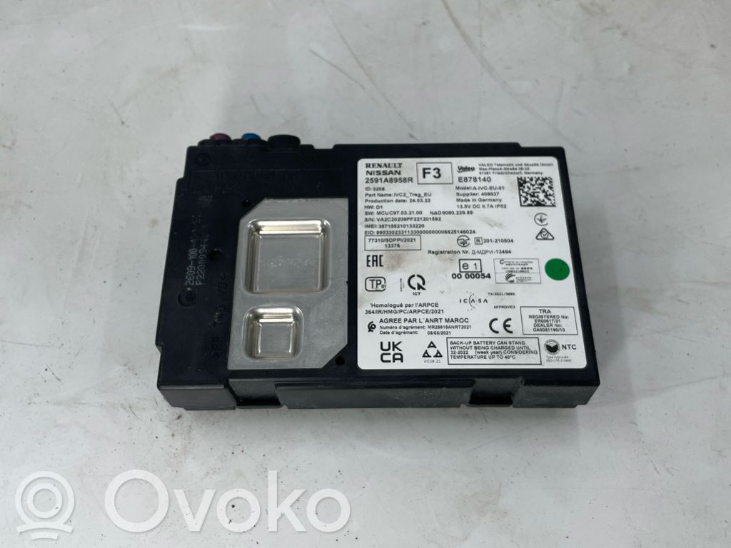 Other control units/modules   2591A8958R,E878140