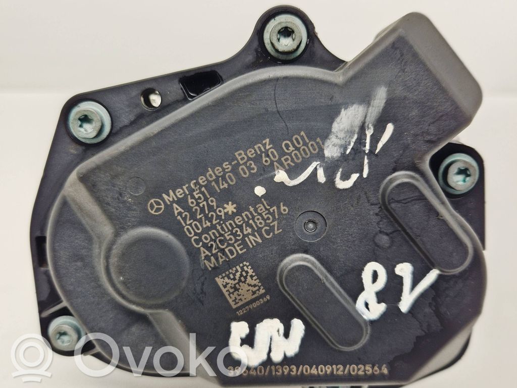 Mercedes-Benz A W176 Zawór EGR 
