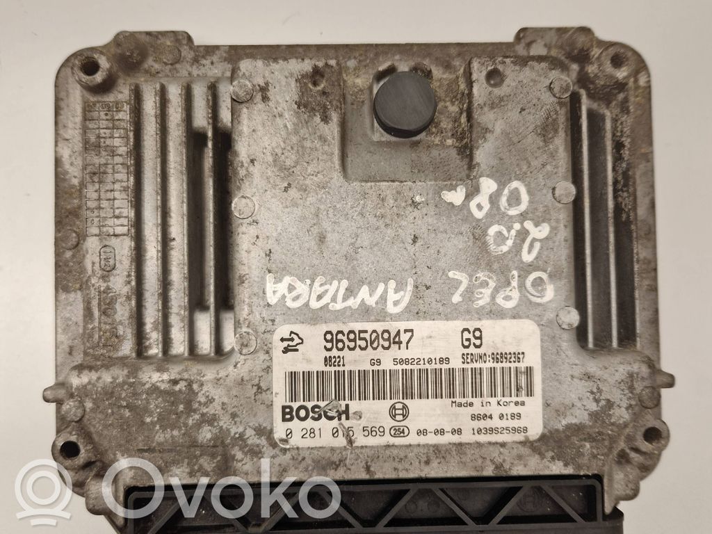 Opel Antara Centralina/modulo del motore 