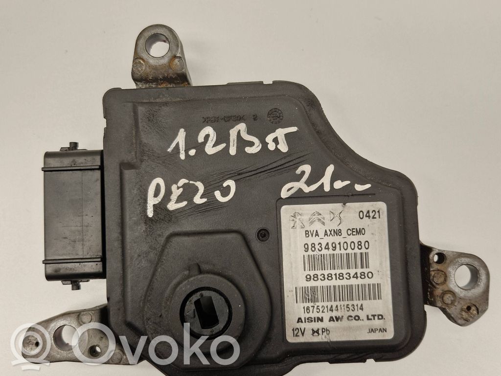Sterownik / Moduł skrzyni biegów   9834910080,9838183480,16752144115314