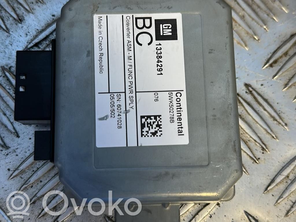 Unidad de control/módulo del motor   13384291