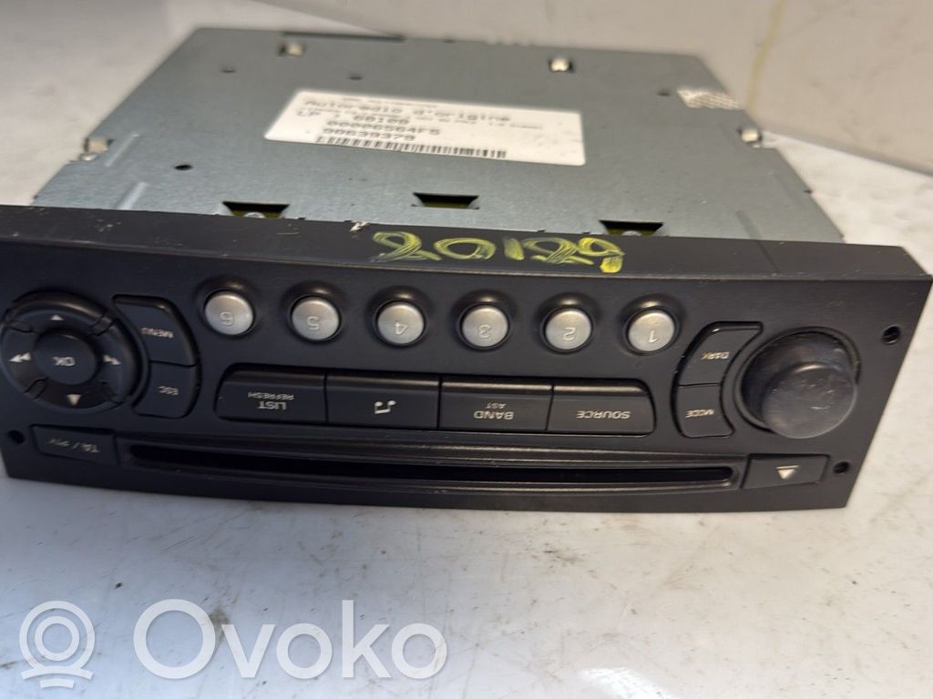 Citroen C4 I Radio/CD/DVD/GPS-pääyksikkö 