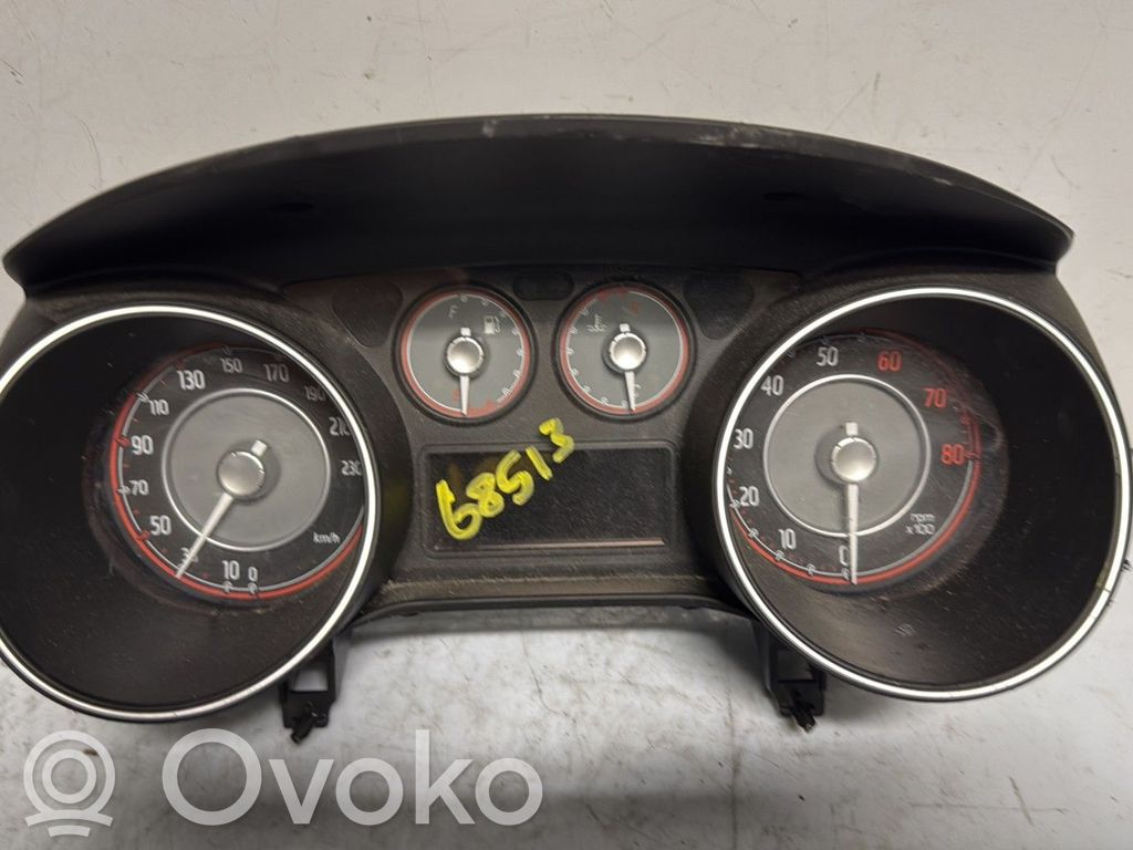 Fiat Punto (199) Licznik / Prędkościomierz 