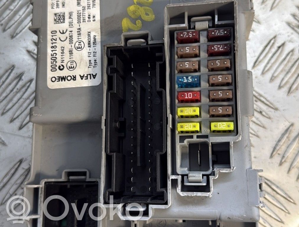 Alfa Romeo Mito Engine control unit/module 