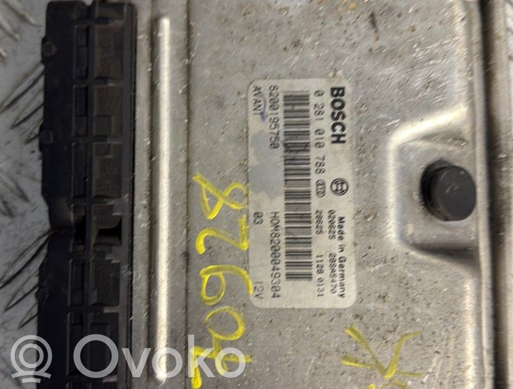 Renault Clio II Engine control unit/module 