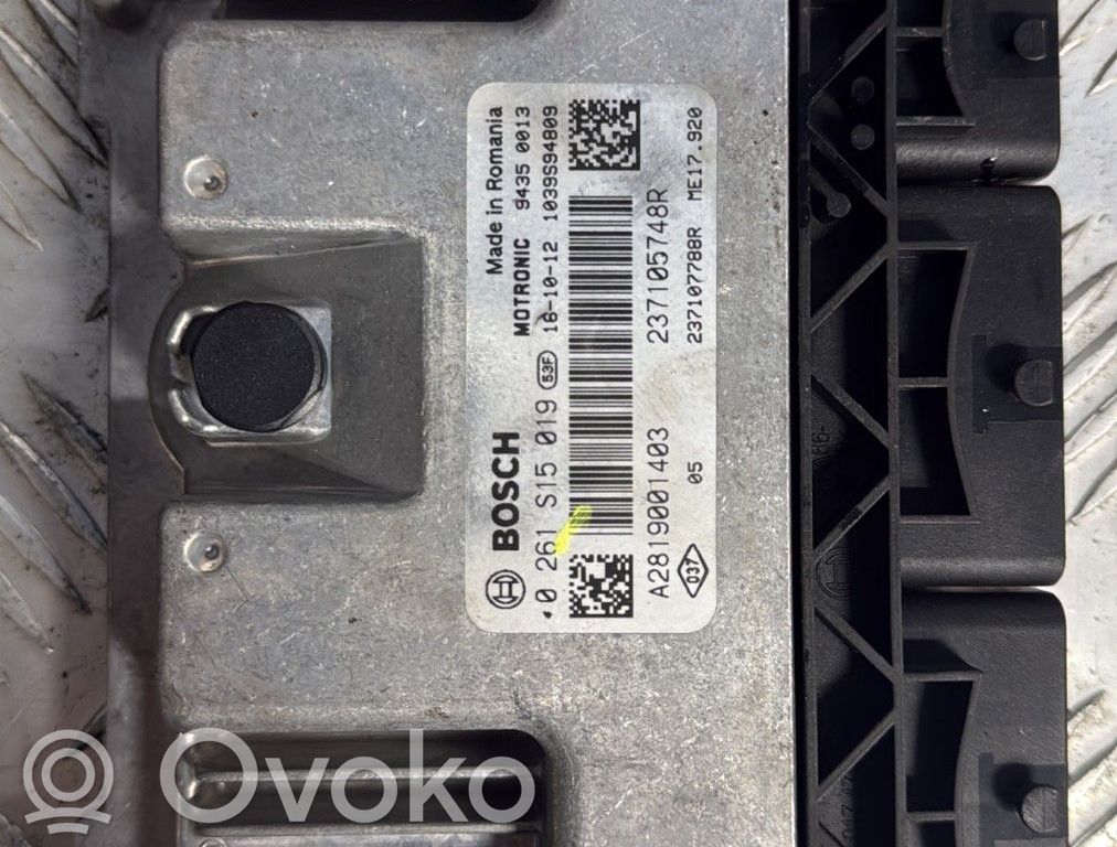 Renault Twingo III Engine control unit/module 