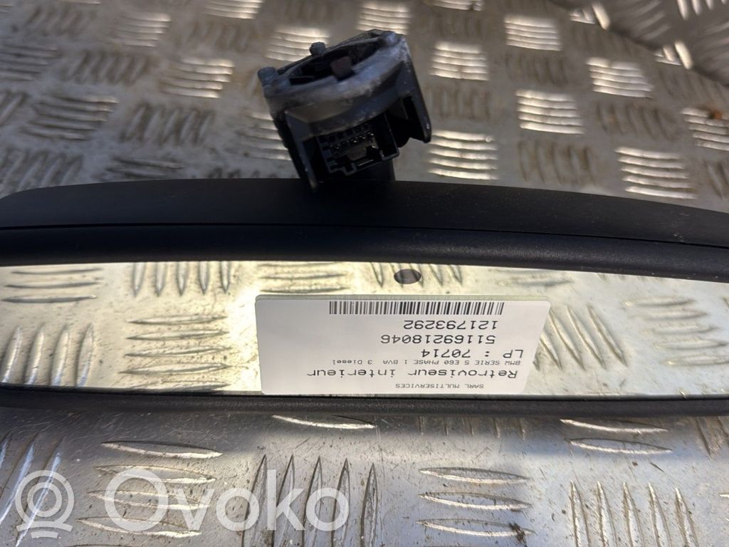Rear view mirror (interior)   51169218046