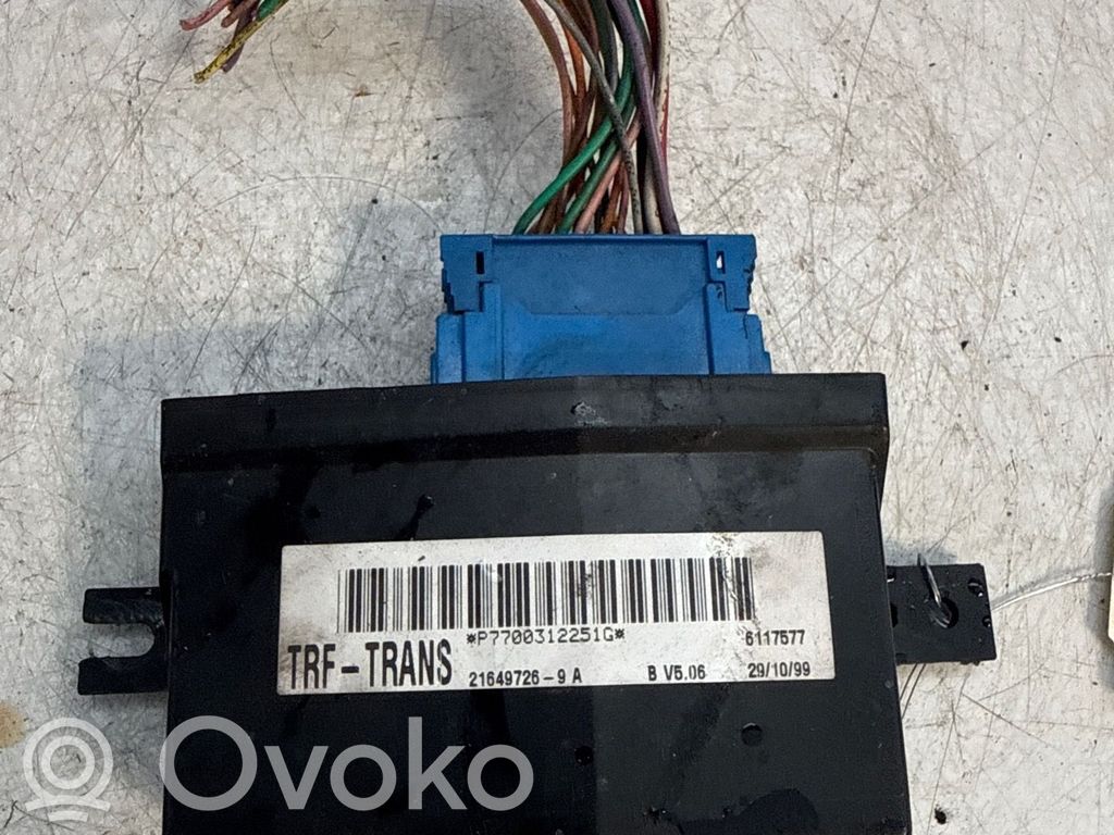 Renault Kangoo I Other control units/modules 
