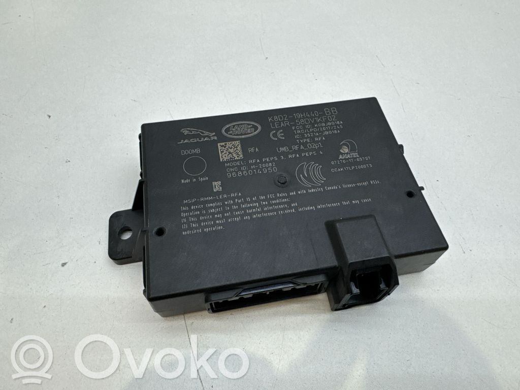 Keyless (KESSY) go control unit/module   K8D219H440BB,072701703757,3521AJBG18A,LEAR58DN1KF02