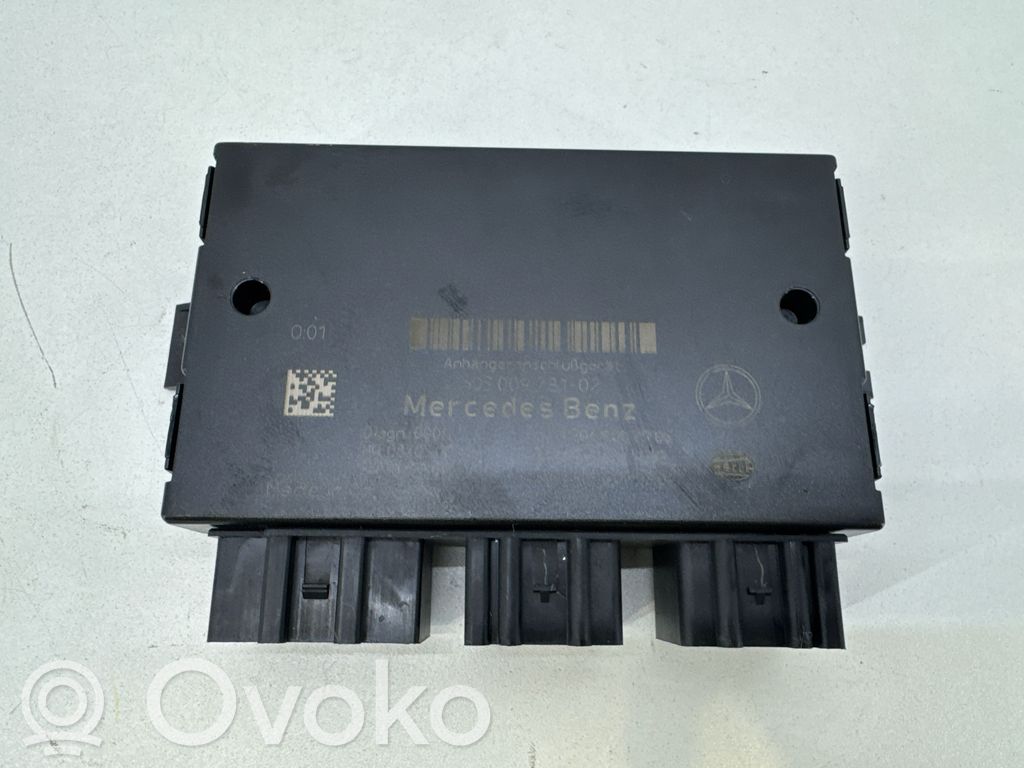 Mercedes-Benz C W204 Sterownik / Moduł haka holowniczego 
