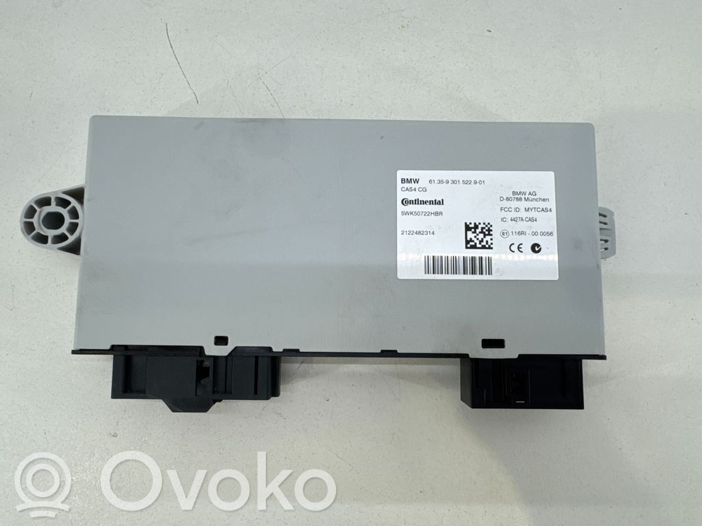 BMW 5 F10 F11 Unité de contrôle module CAS 