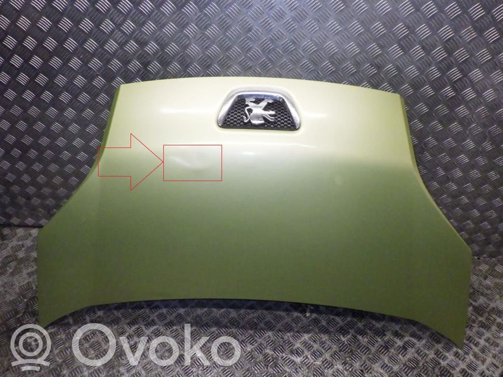 Peugeot Bipper Dzinēja pārsegs (vāks) 