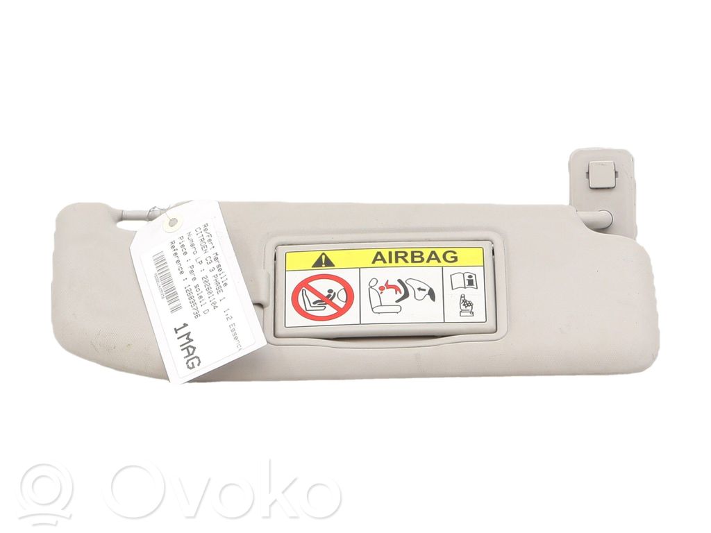 Citroen C3 Sun visor 