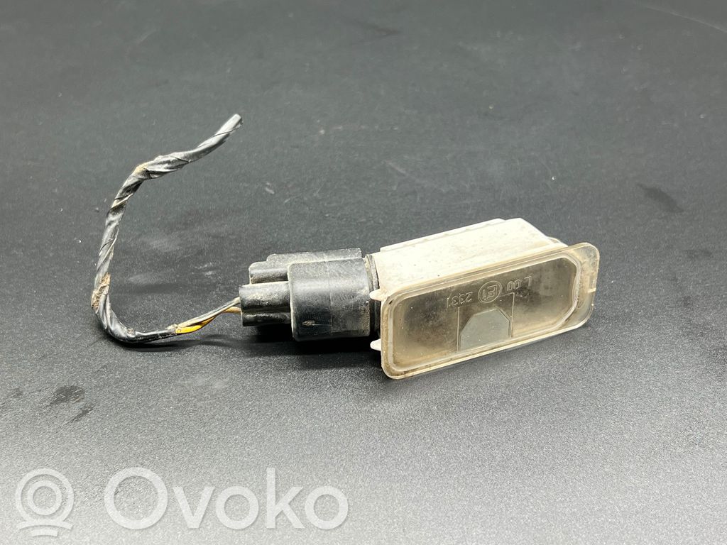 Ford Mondeo MK IV Éclairage de plaque d'immatriculation 